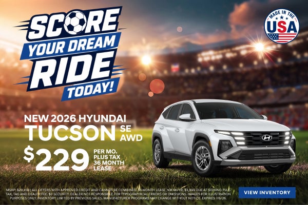 NEW 2026 HYUNDAI TUCSON SE AWD